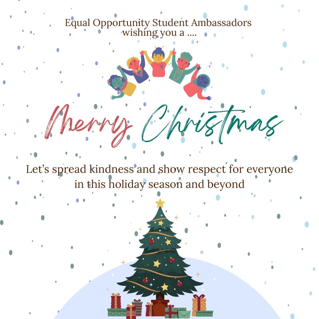 Christmas e-card designed by EOSA